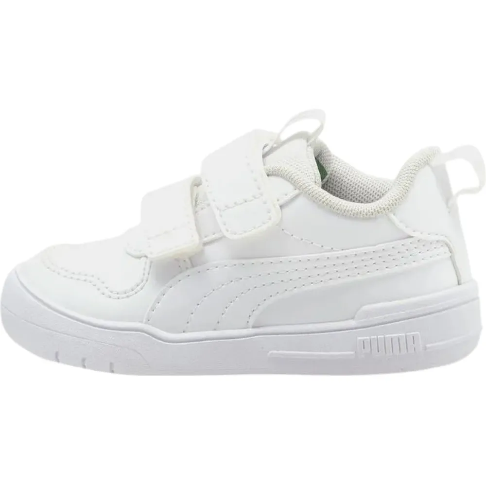 ZAPATILLAS PUMA MULTIFLEX SL V PS BLANCAS 380740-06 NIÑO NIÑA