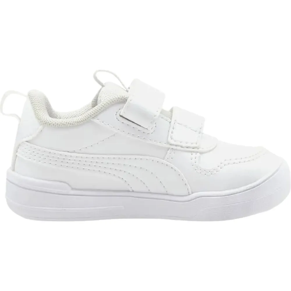 ZAPATILLAS PUMA MULTIFLEX SL V PS BLANCAS 380740-06 NIÑO NIÑA