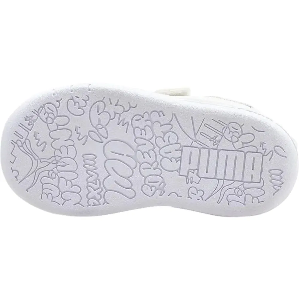 ZAPATILLAS PUMA MULTIFLEX SL V PS BLANCAS 380740-06 NIÑO NIÑA